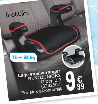 Cora Lage stoelverhoger RENOJUNIOR2 aanbieding