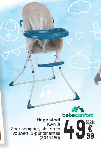 Cora Hoge stoel KANJI aanbieding