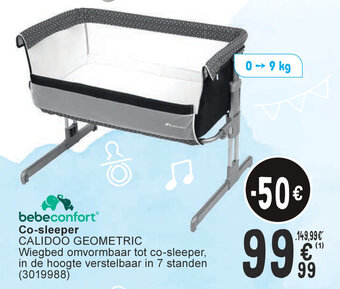 Co-sleeper CALIDOO GEOMETRIC