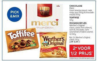 Alvo Chocolade merci aanbieding