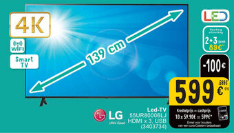 Cora LG Led-TV aanbieding