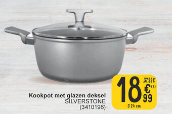 Cora Kookpot met glazen deksel 24 cm aanbieding