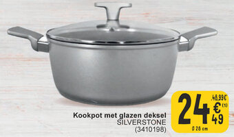 Cora Kookpot met glazen deksel 28 cm aanbieding