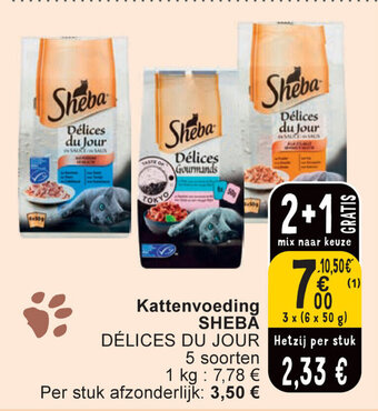 Cora Kattenvoeding SHEBA aanbieding
