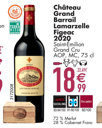 Château Grand Barrail Lamarzelle Figeac 2020