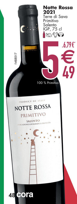 Cora Notte Rossa 2021 aanbieding