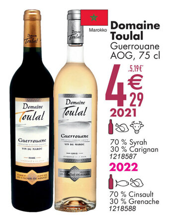 Cora Domaine Toulal aanbieding