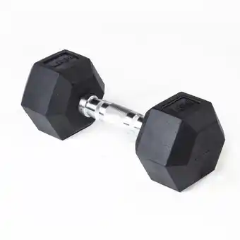 Decathlon Zeshoekige halter. per stuk verkocht aanbieding