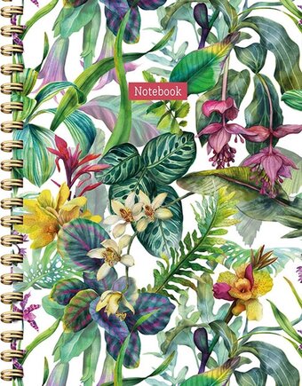 Bol.com Tropical notebook spiraalboek (lijnen) / tropical notebook carnet à spirale (ligné) aanbieding