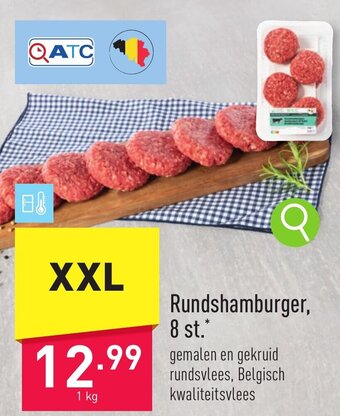 ALDI Rundshamburger aanbieding