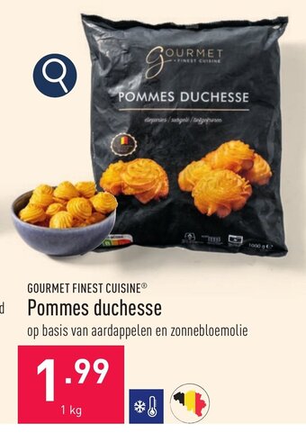 ALDI Pommes duchesse 1 kg aanbieding