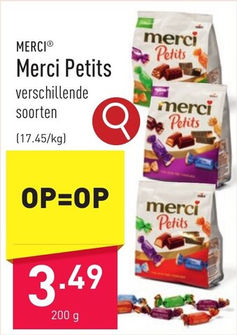 ALDI Merci Petits 200 g aanbieding