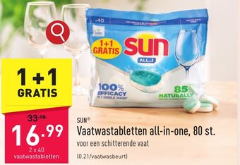 ALDI Vaatwastabletten all-in-one aanbieding