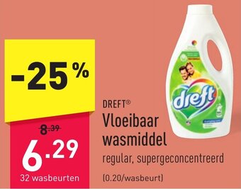 ALDI Vloeibaar wasmiddel aanbieding