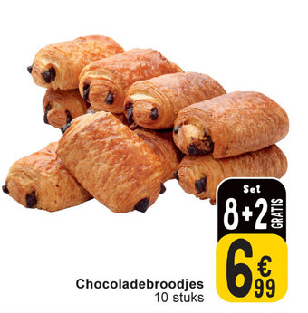 Cora Chocoladebroodjes aanbieding