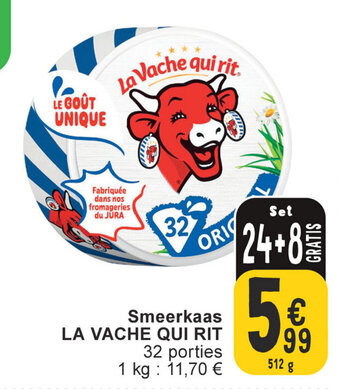 Cora Smeerkaas LA VACHE QUI RIT aanbieding