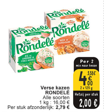 Cora Verse kazen RONDELÉ aanbieding