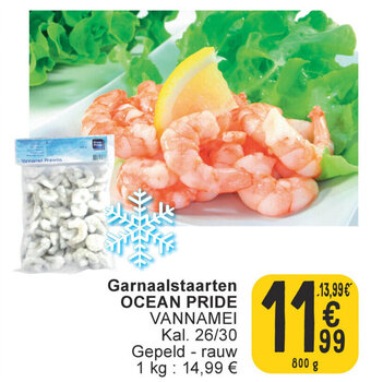 Cora Garnaalstaarten OCEAN PRIDE 800 g aanbieding