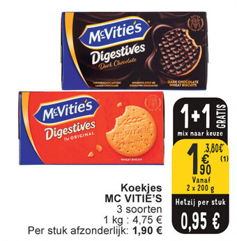 Cora Koekjes MC VITIE'S aanbieding
