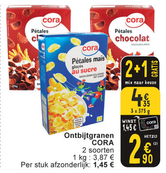 Cora Ontbijtgranen aanbieding