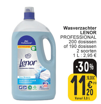 Cora Wasverzachter LENOR aanbieding