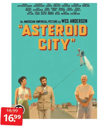 Boekenvoordeel ASTEROID CITY aanbieding