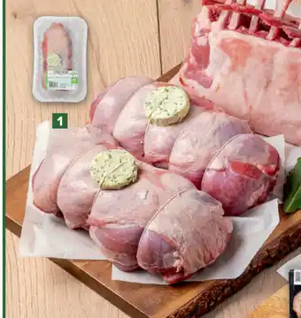 Lamsgebraad met kruidenboter