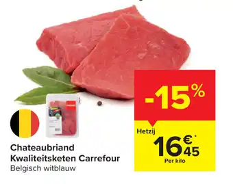 Carrefour Carrefour Chateaubriand Kwaliteitsketen aanbieding