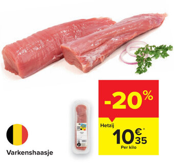 Carrefour Varkenshaasje aanbieding