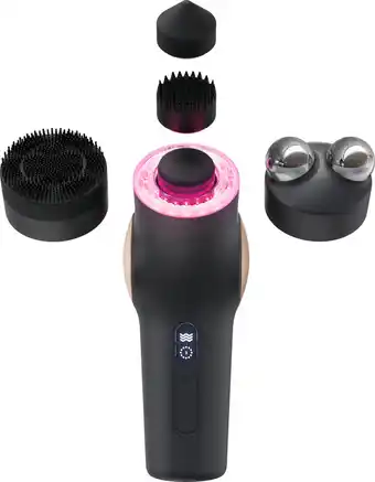 Theraface pro all in one black + hot and cold rings black