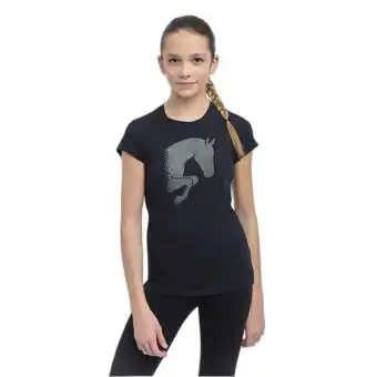 Decathlon Dames rij-t-shirt cavalliera jumping star aanbieding