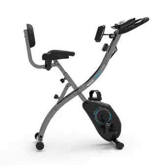 Decathlon Opvouwbare hometrainer bike fit comfort weerstand 1,5 kg | 2 fit bands aanbieding