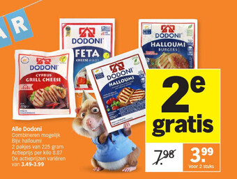 Albert Heijn Alle dodoni aanbieding
