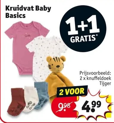Kruidvat Kruidvat baby basics aanbieding