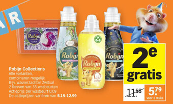 Albert Heijn Robijn collections aanbieding