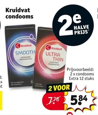 Kruidvat Kruidvat condooms aanbieding