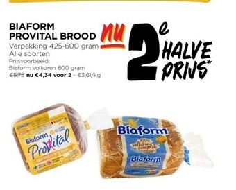 Jumbo Biaform provital brood aanbieding