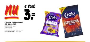 Jumbo Croky explosions of rollers aanbieding