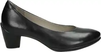 Ecco sculptured 45 dames pumps - zwart - maat 40