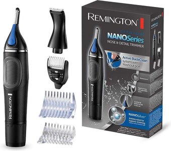 Bol.com Remington ne3870 nano series lithium - neushaar- & detailtrimmer, wenkbrauw & oorhaar trimmer aanbieding
