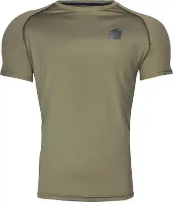 Bol.com Gorilla wear performance t-shirt - legergroen - 3xl aanbieding