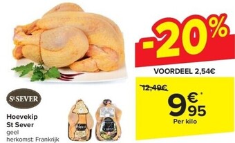 Carrefour Hoevekip st sever aanbieding