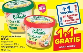 Carrefour Opgeklopte boter balade aanbieding