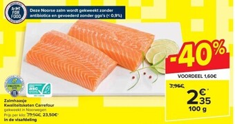 Carrefour Zalmhaasje kwaliteitsketen carrefour aanbieding