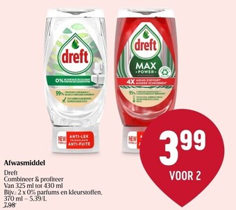 Delhaize Afwasmiddel aanbieding