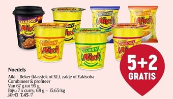 Delhaize Noedels aanbieding