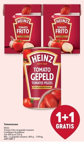 Delhaize Tomatensaus aanbieding