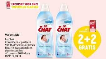 Delhaize Wasmiddel aanbieding