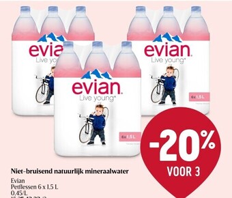 Delhaize Niet-bruisend natuurlijk mineraalwater aanbieding