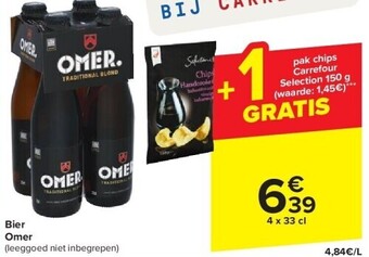 Carrefour Bier omer aanbieding